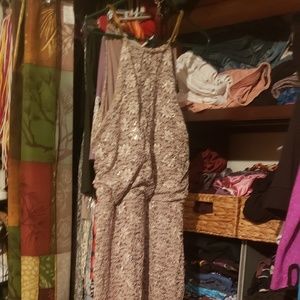 Evening dress from Macy's, worn as mother of the b